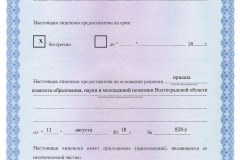Лицензия 2 сторона